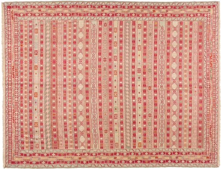 Giallo Persiano PERSIAN SILK KILIMS 190 x 147 cm