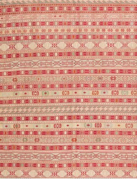 Gelb Persien Persische Seide Kelim  190 x 147 cm