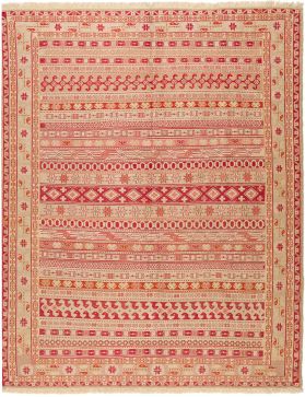 Persische Seide Kilim  gelb <br/>195 x 125 cm