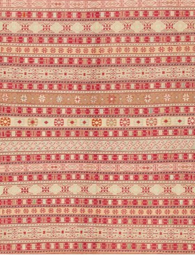 Gelb Persien Persische Seide Kilim 137 x 105 cm - view 4