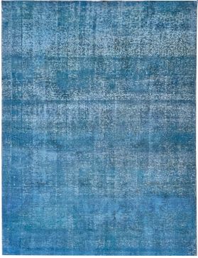 Vintage Teppich 277 X 182 blau