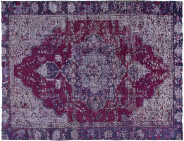 Lila Persien Vintage Teppich  273 x 180 cm