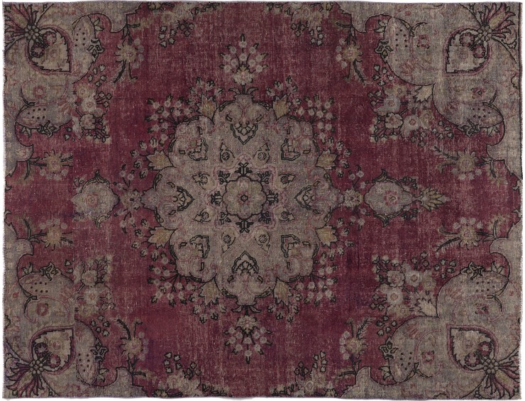 Lila Persien Vintage Matta  271 x 200 cm