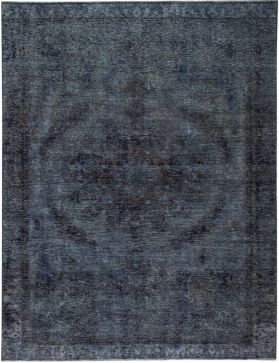 Vintage matta 277 x 190 blå