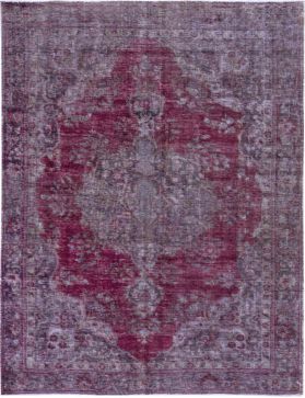 Persischer Vintage Teppich 284 x 182 lila