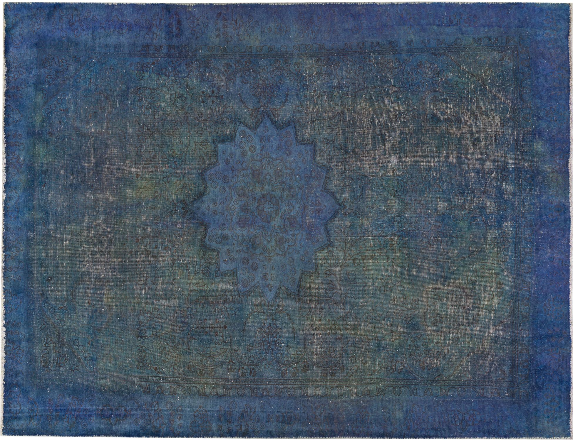 Persisk Vintagetæppe  blå <br/>280 x 185 cm