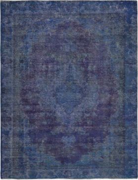 Persischer Vintage Teppich 290 x 185 türkis