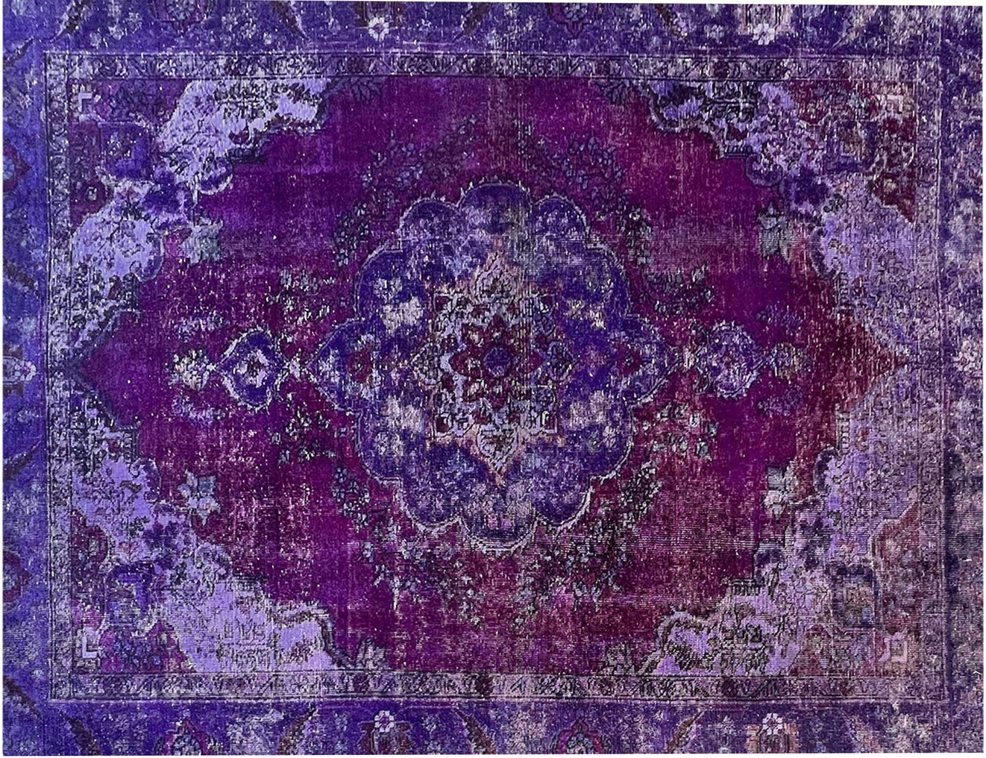 Persisk vintage teppe  lilla <br/>255 x 185 cm