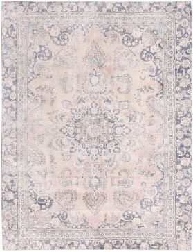 Tapis Persan vintage 290 x 207 bleu