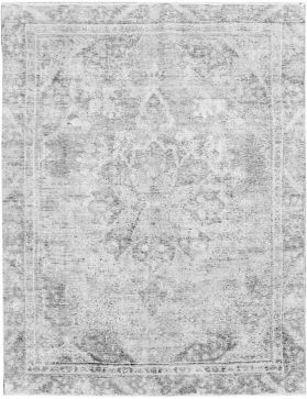 Persisk vintagetæppe 267 x 180 grå