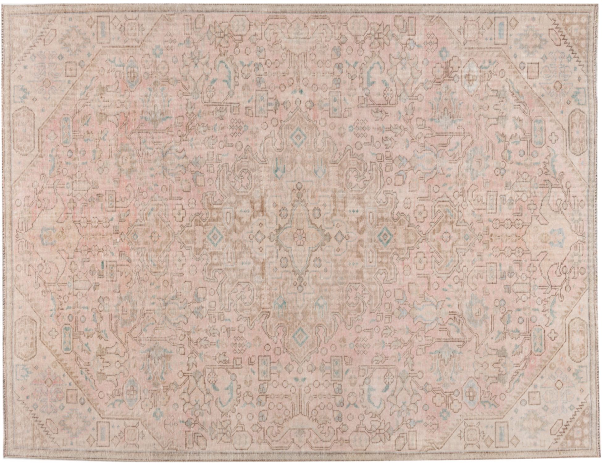 Tappeto vintage persiano  beige <br/>257 x 170 cm