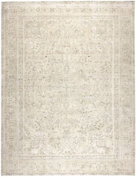 Persischer Vintage Teppich  beige <br/>323 x 242 cm