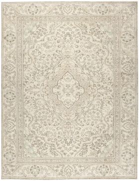 Tappeto vintage persiano 275 x 188 beige