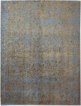 Vintage Teppich 257 x 204 blau