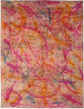 Persischer Vintage Teppich 340 x 222 mehrfarbig