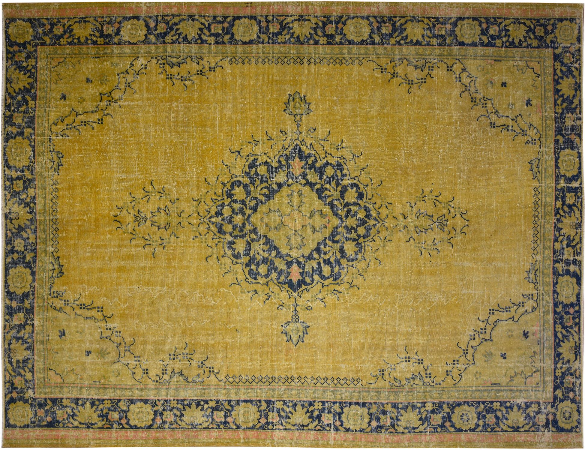 Alfombra vintage  amarillo <br/>334 x 251 cm