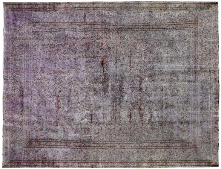 Lila Persien Vintage Teppich  382 x 287 cm