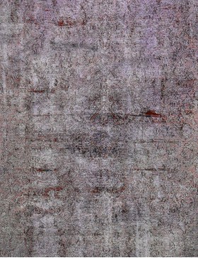 Lila Persien Vintage Matta  382 x 287 cm