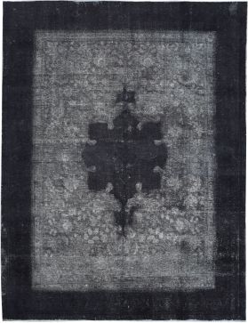 Alfombra persa vintage 371 x 287 negro