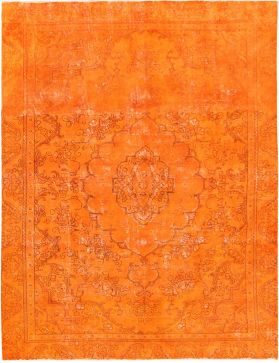 Persischer Vintage Teppich 370 x 267 orange
