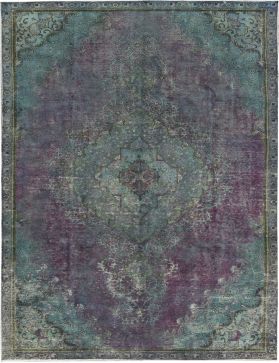 Tappeto vintage persiano 388 x 220 viola