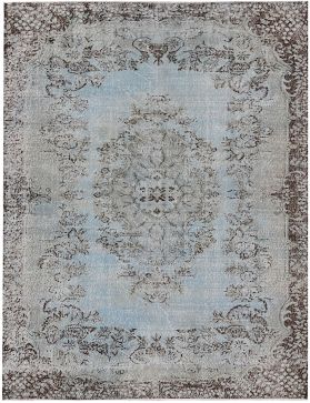  Vintage Tapijt 295 X 192 blauw