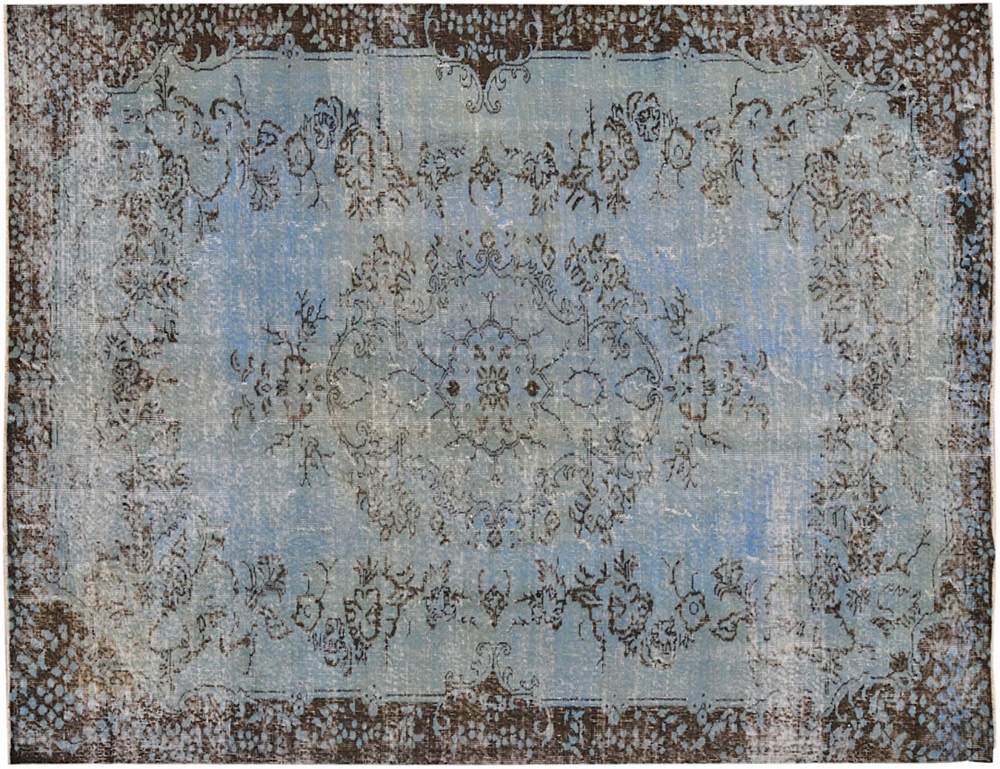 Vintage Teppe  blå <br/>291 x 192 cm