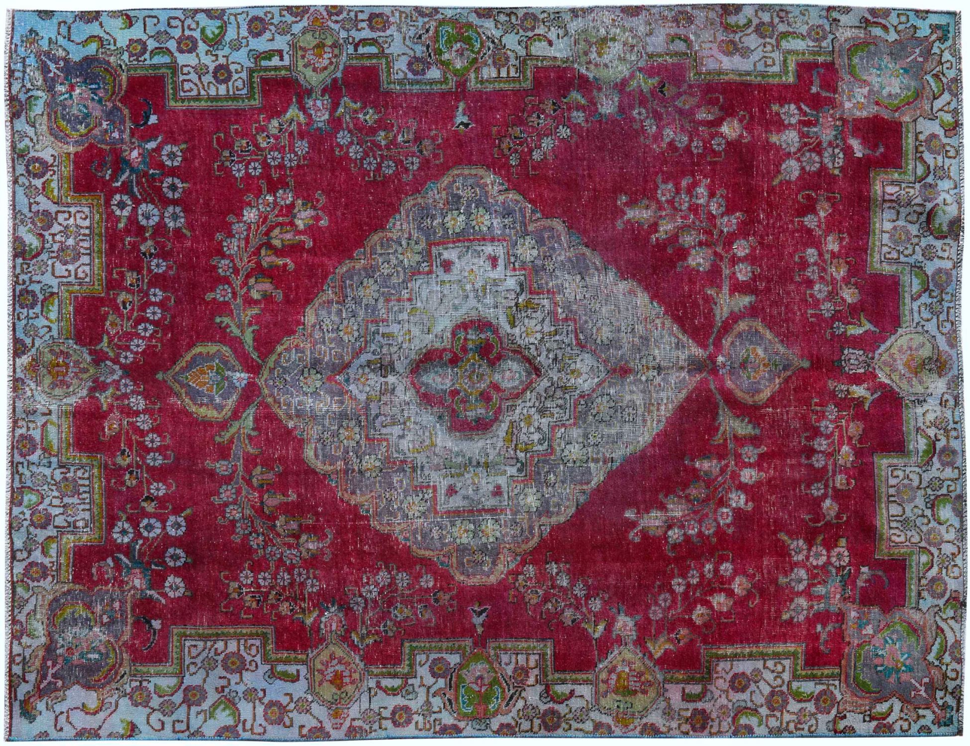 Tappeto Vintage  blu <br/>300 x 204 cm