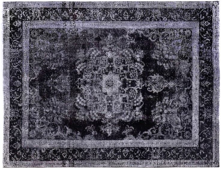 Black Persia Vintage Carpet 372 x 292 cm