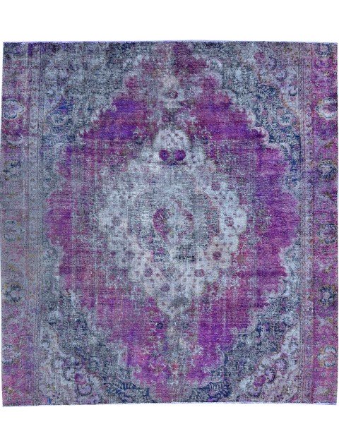Purple  Persia Persian Vintage Carpet  285 x 260 cm