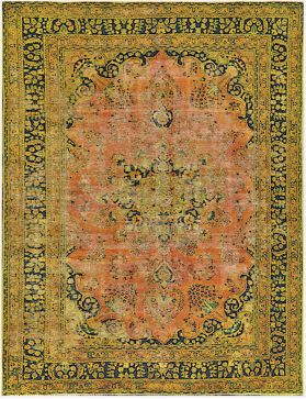  Vintage Tapis 282 X 193 jaune