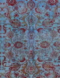 Blue Persia Vintage Carpet 257 x 168 cm - view 4