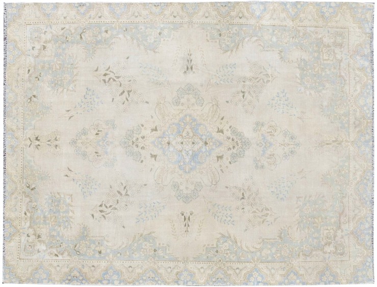 Beige Persien Vintagetæppe 335 x 230 cm
