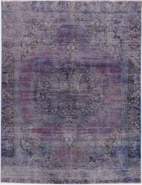 Tappeto vintage persiano 270 x 178 blu