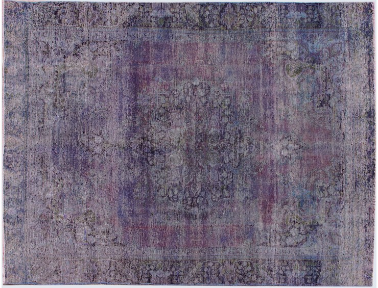 Blauw Perzië Perzisch Vintage Tapijt  270 x 178 cm