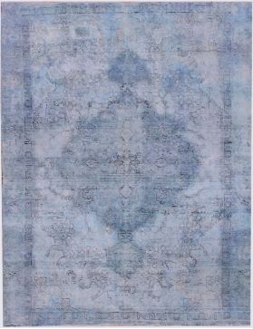 Tappeto vintage persiano 257 x 170 blu