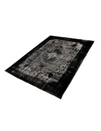 Schwarz Persien Vintage Teppich  378 x 290 cm