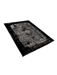 Schwarz Persien Vintage Teppich  378 x 290 cm
