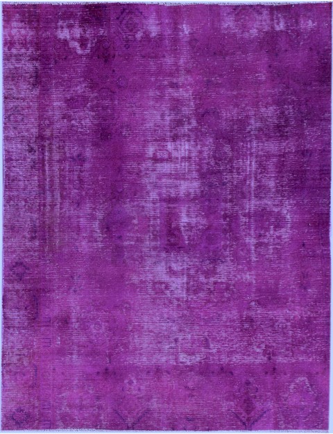 Lila Persien Persischer Vintage Teppich 234 x 155 cm