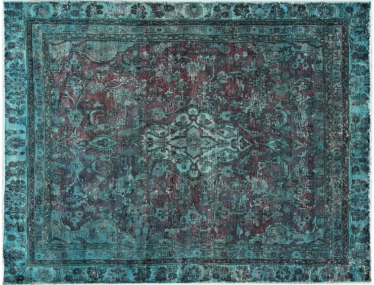 Turkoosi Persia Persialaiset vintage matot 267 x 183 cm