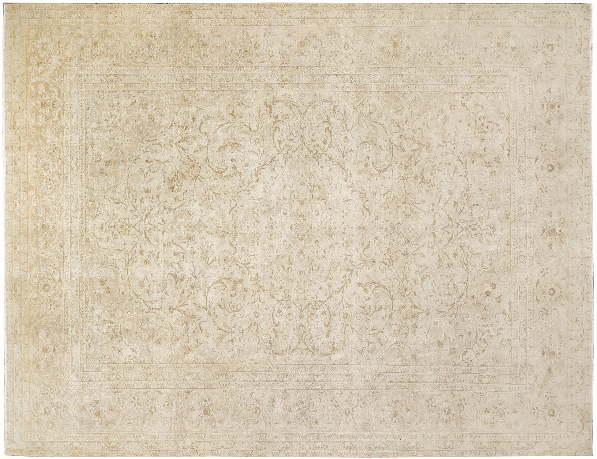 Tappeto vintage persiano  beige <br/>390 x 290 cm