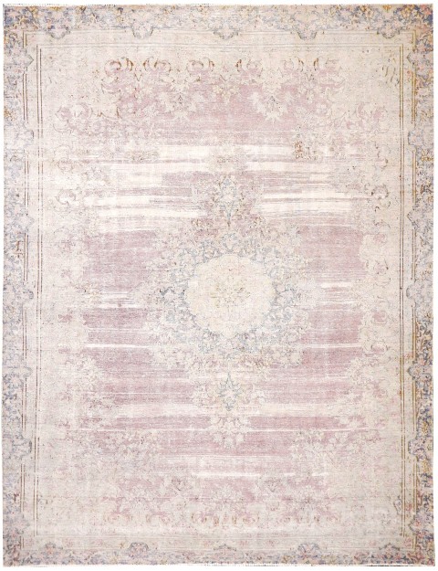 Beige Persien Persischer Vintage Teppich 347 x 227 cm