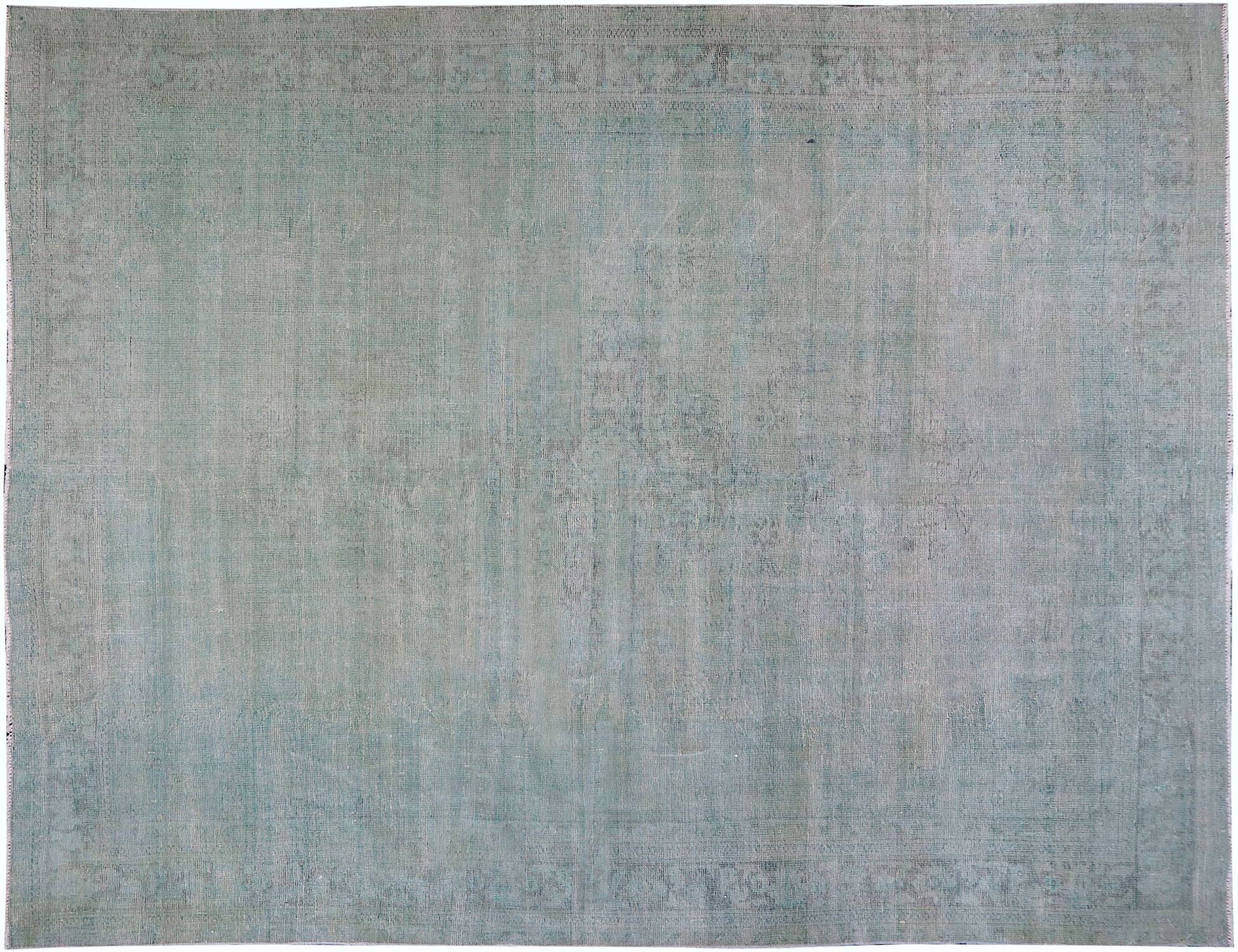 Persisk vintage teppe  grønn <br/>350 x 285 cm