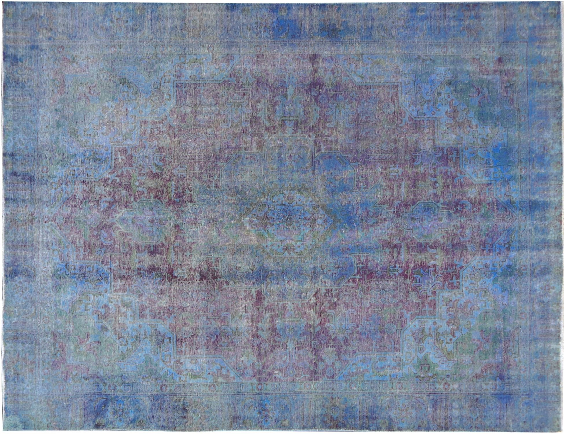 Persisk vintage matta  blå <br/>380 x 280 cm