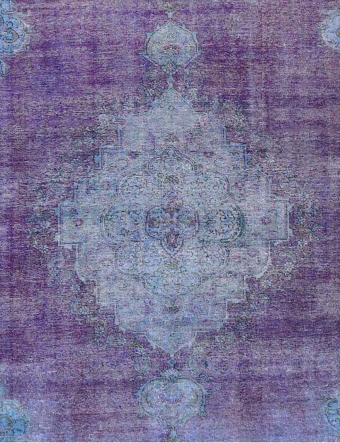 Blå Persien Persisk vintage matta  474 x 290 cm