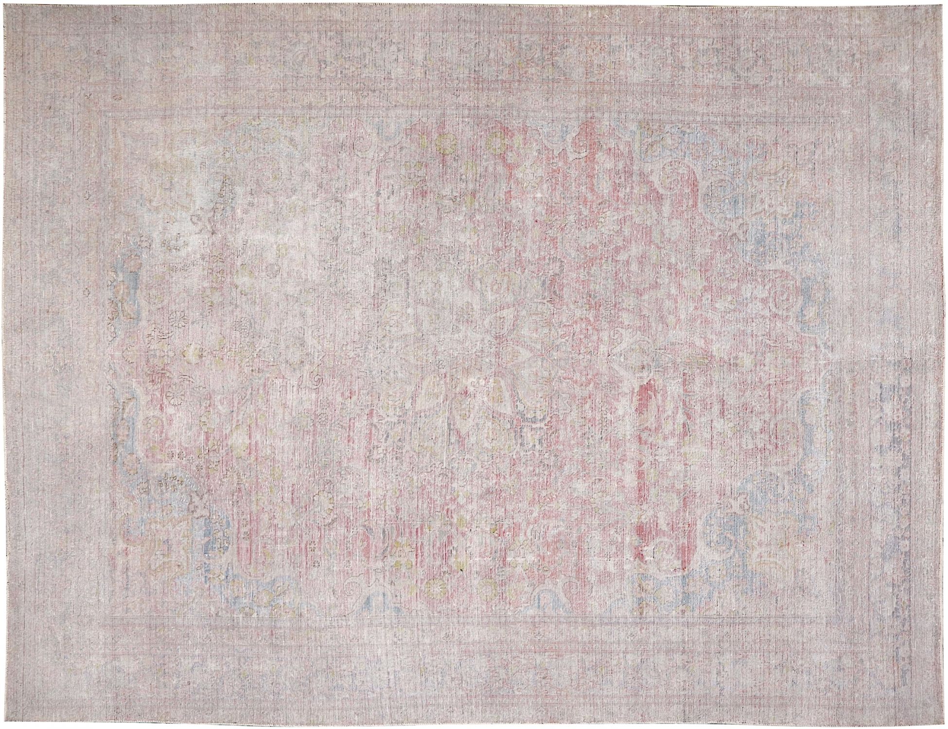 Tappeto vintage persiano  beige <br/>377 x 273 cm