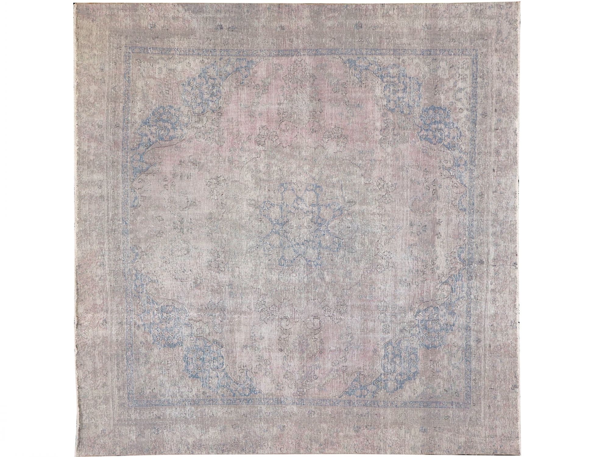 Square  Vintage Carpet  grey <br/>250 x 260 cm