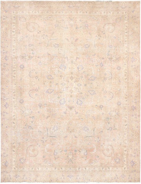 Beige Persien Persischer Vintage Teppich 310 x 220 cm
