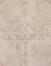 Beige Persien Persisk vintage matta  280 x 195 cm