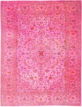 Tappeto vintage persiano  rosa <br/>290 x 200 cm